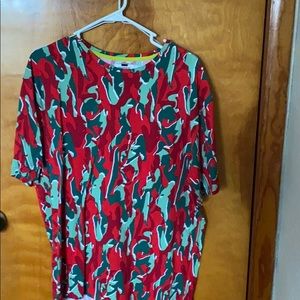 Green and Red T-shirt